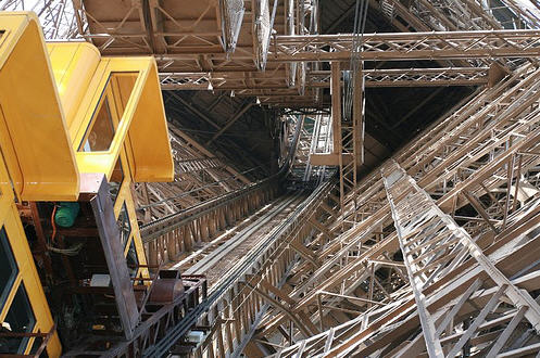  Eiffel Tower - Elevator Cars 